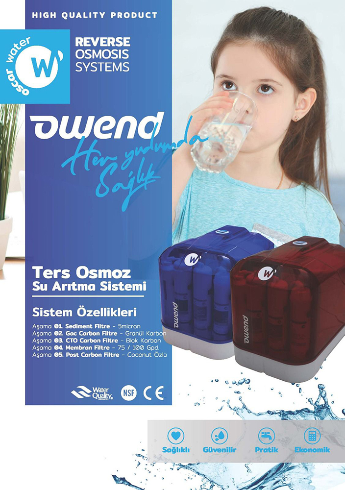 Owend su arıtma cihazı
